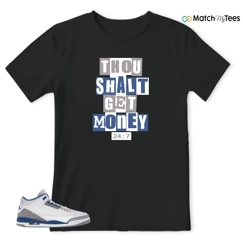 NIKE JORDAN 3 RETRO TRUE BLUE (2026) SNEAKER Matching Tees t-shirt
