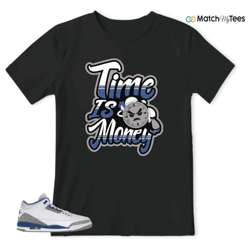 NIKE JORDAN 3 RETRO TRUE BLUE (2026) SNEAKER Matching Tees t-shirt