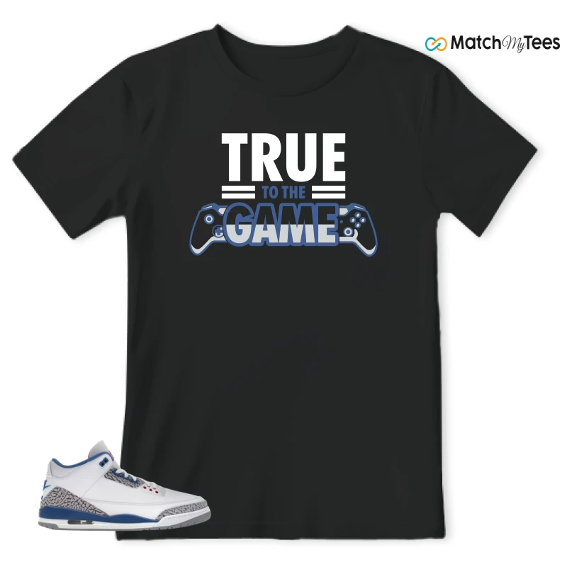 NIKE JORDAN 3 RETRO TRUE BLUE (2026) SNEAKER Matching Tees t-shirt