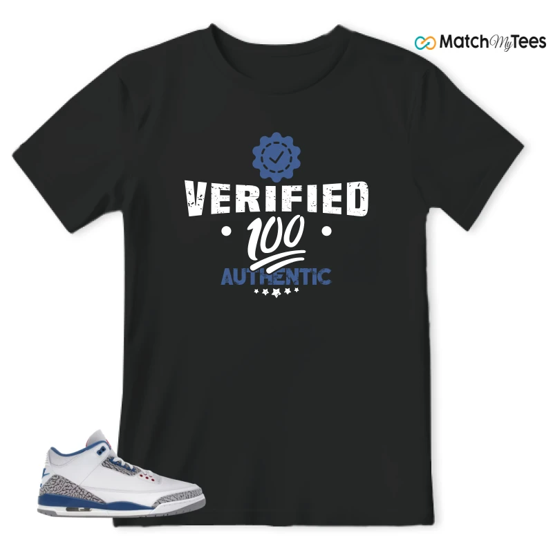 NIKE JORDAN 3 RETRO TRUE BLUE (2026) SNEAKER Matching Tees t-shirt