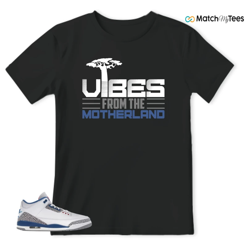 NIKE JORDAN 3 RETRO TRUE BLUE (2026) SNEAKER Matching Tees t-shirt