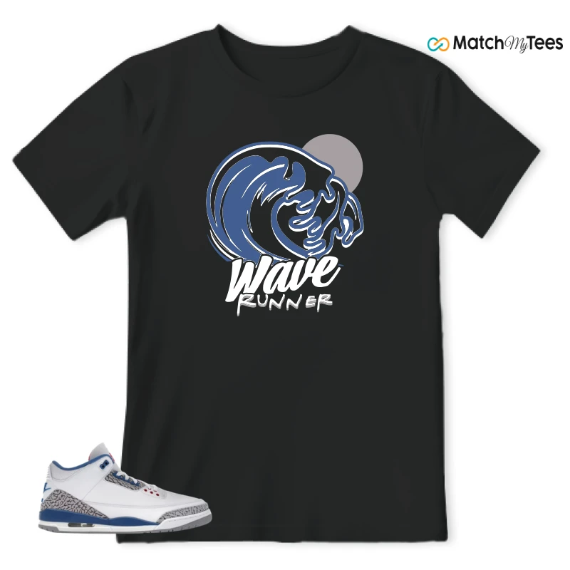 NIKE JORDAN 3 RETRO TRUE BLUE (2026) SNEAKER Matching Tees t-shirt