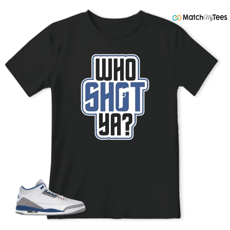 NIKE JORDAN 3 RETRO TRUE BLUE (2026) SNEAKER Matching Tees t-shirt
