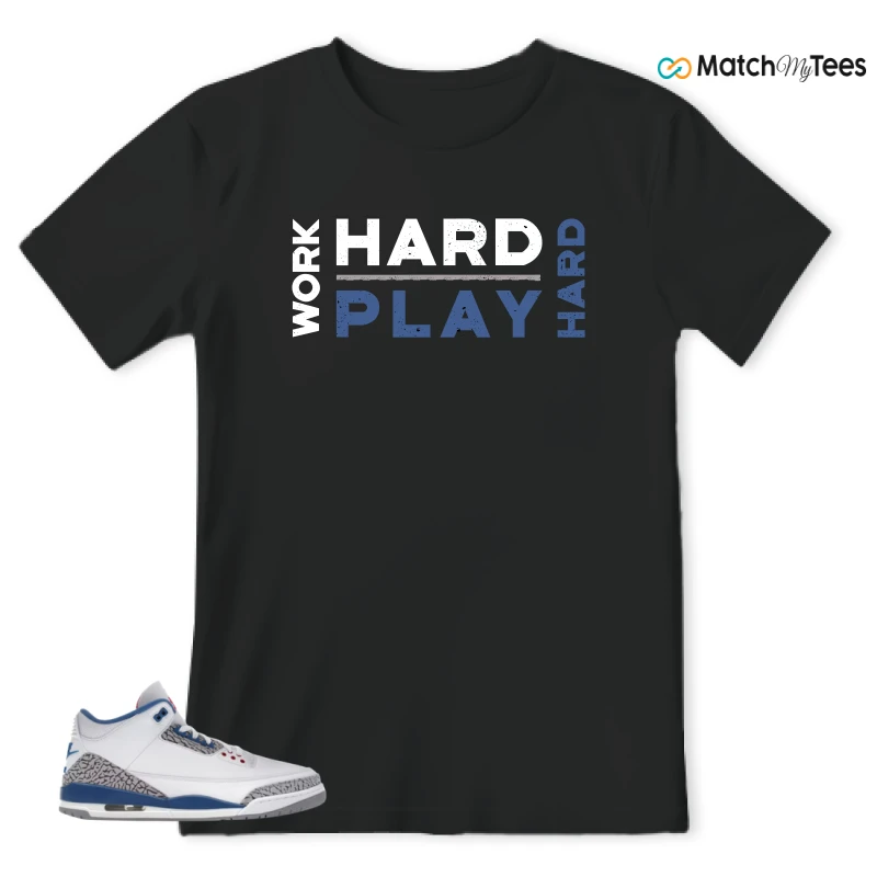 NIKE JORDAN 3 RETRO TRUE BLUE (2026) SNEAKER Matching Tees t-shirt