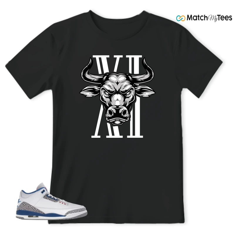 NIKE JORDAN 3 RETRO TRUE BLUE (2026) SNEAKER Matching Tees t-shirt