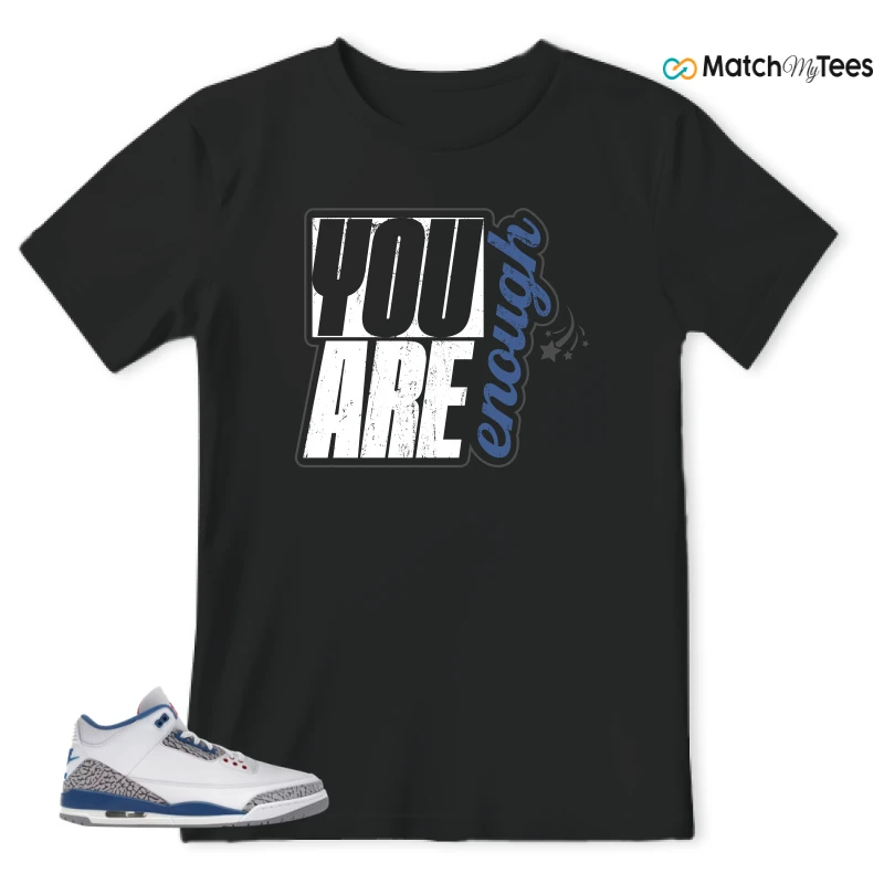 NIKE JORDAN 3 RETRO TRUE BLUE (2026) SNEAKER Matching Tees t-shirt