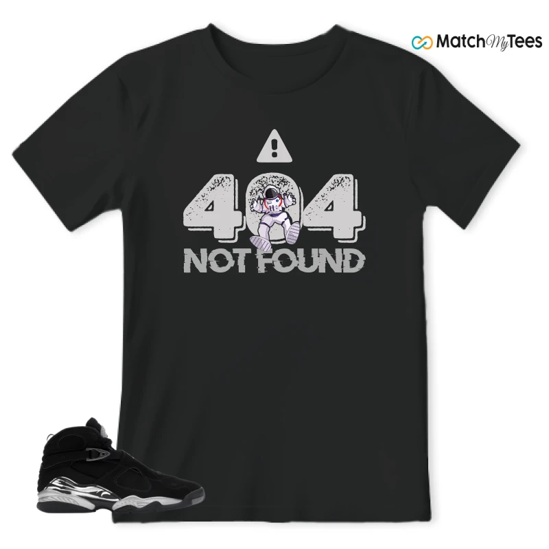NIKE JORDAN 8 RETRO CHROME (2026) SNEAKER Matching Tees t-shirt