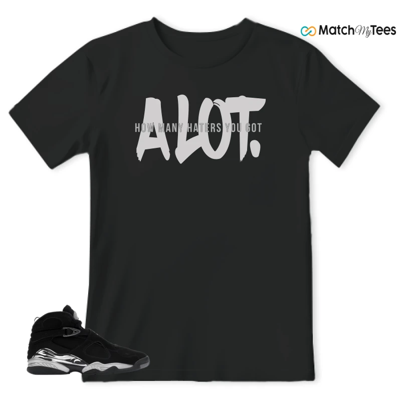 NIKE JORDAN 8 RETRO CHROME (2026) SNEAKER Matching Tees t-shirt