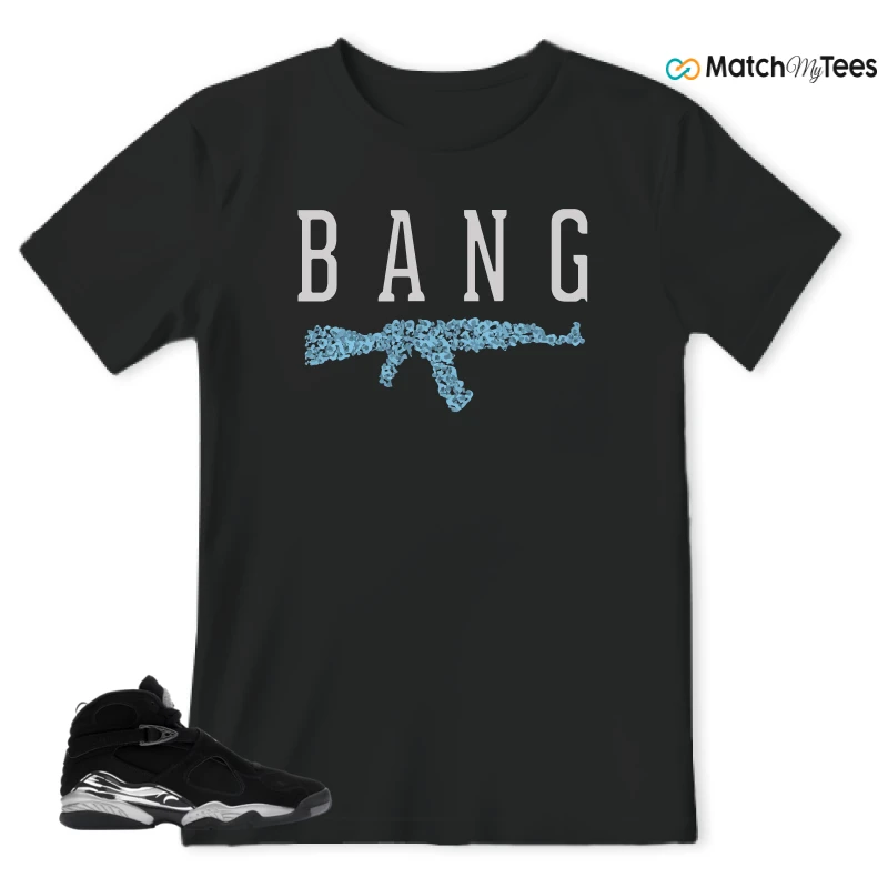 NIKE JORDAN 8 RETRO CHROME (2026) SNEAKER Matching Tees t-shirt