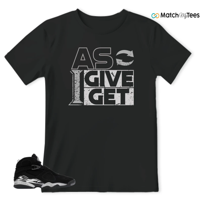 NIKE JORDAN 8 RETRO CHROME (2026) SNEAKER Matching Tees t-shirt