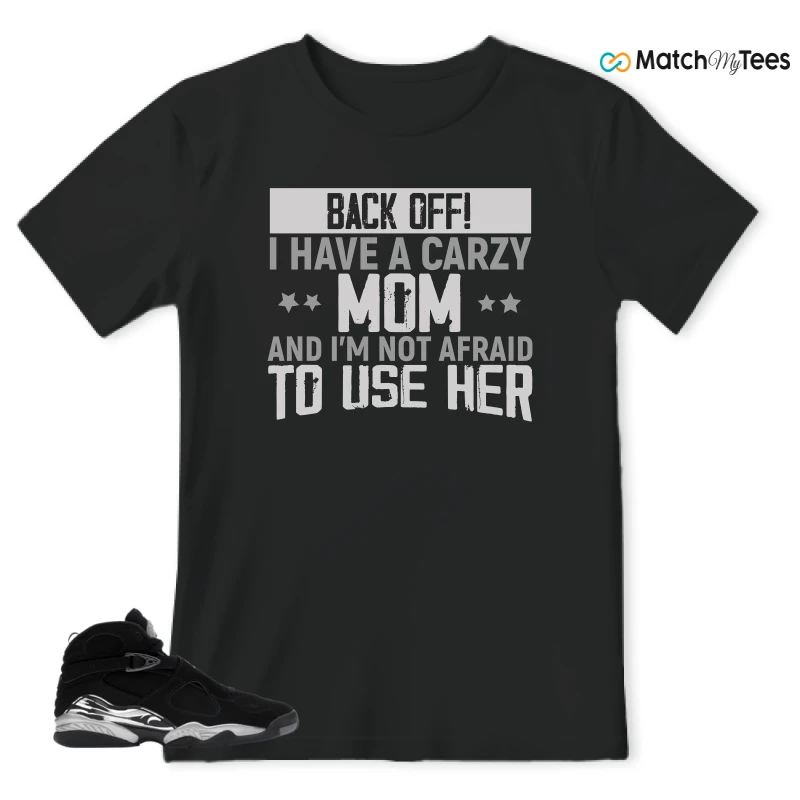 NIKE JORDAN 8 RETRO CHROME (2026) SNEAKER Matching Tees t-shirt