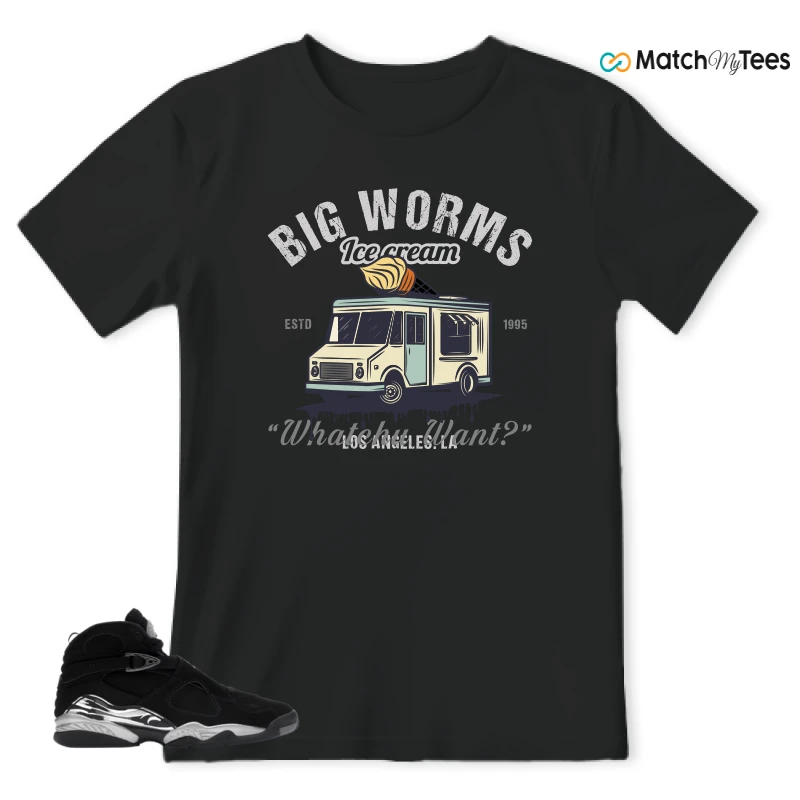 NIKE JORDAN 8 RETRO CHROME (2026) SNEAKER Matching Tees t-shirt