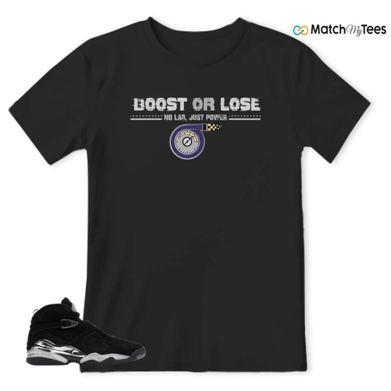 NIKE JORDAN 8 RETRO CHROME (2026) SNEAKER Matching Tees t-shirt