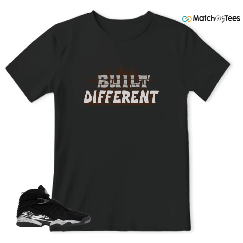 NIKE JORDAN 8 RETRO CHROME (2026) SNEAKER Matching Tees t-shirt