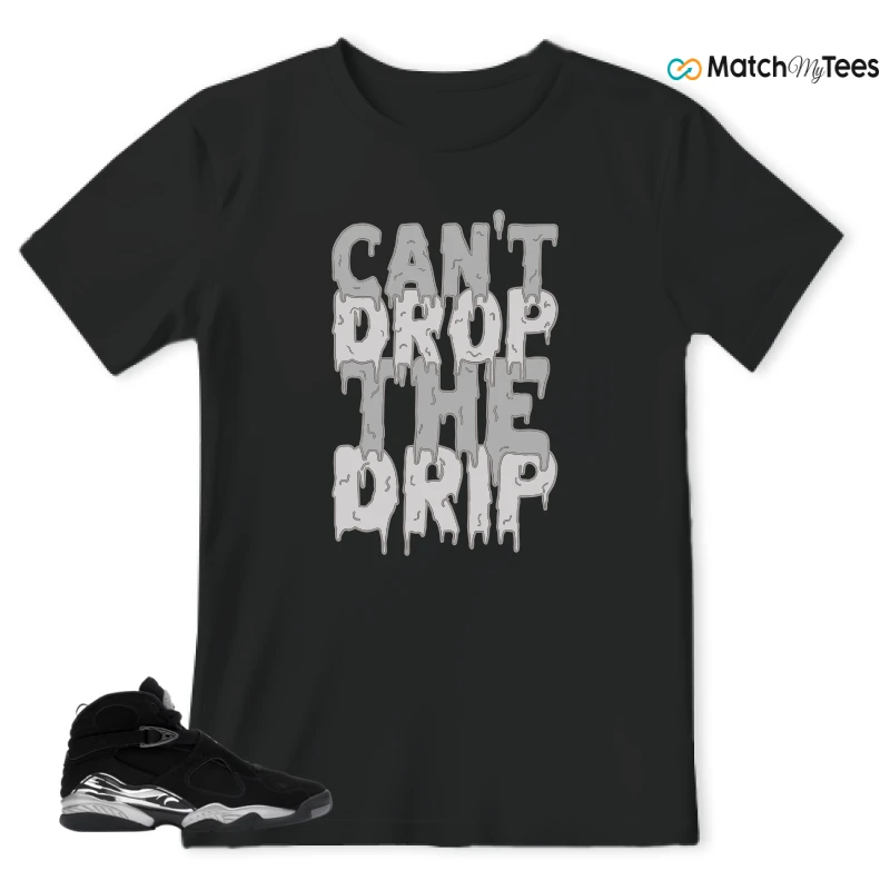 NIKE JORDAN 8 RETRO CHROME (2026) SNEAKER Matching Tees t-shirt