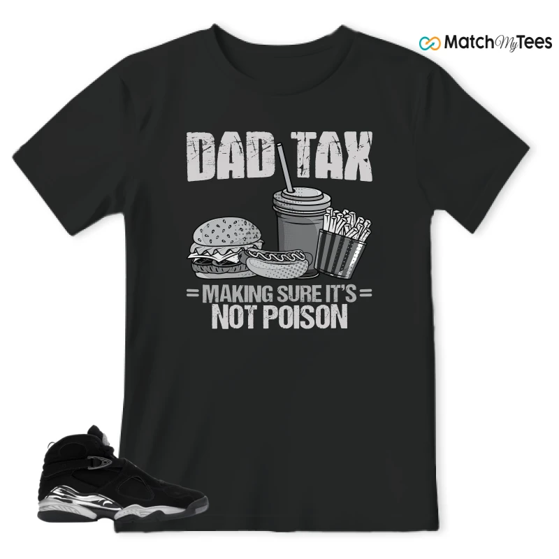NIKE JORDAN 8 RETRO CHROME (2026) SNEAKER Matching Tees t-shirt