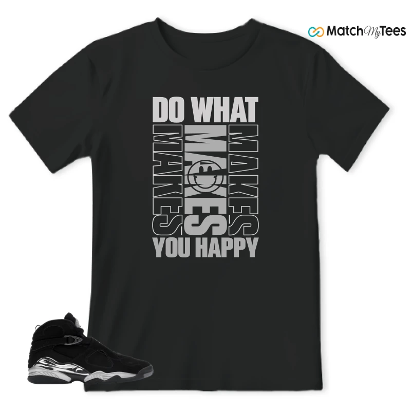 NIKE JORDAN 8 RETRO CHROME (2026) SNEAKER Matching Tees t-shirt