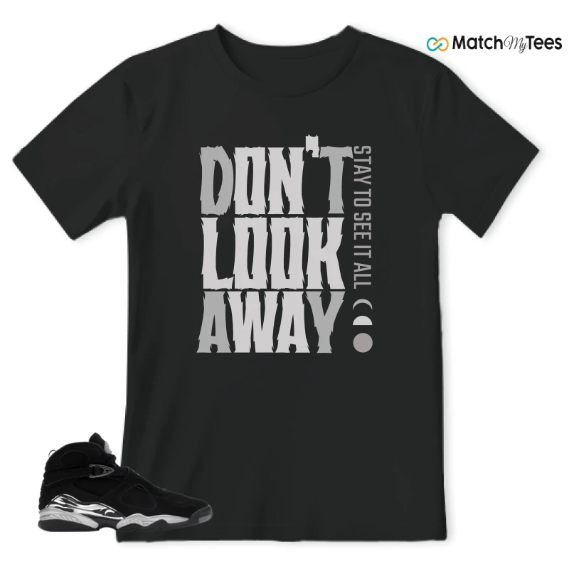 NIKE JORDAN 8 RETRO CHROME (2026) SNEAKER Matching Tees t-shirt