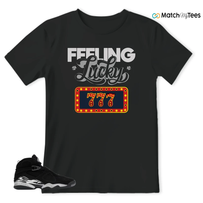 NIKE JORDAN 8 RETRO CHROME (2026) SNEAKER Matching Tees t-shirt