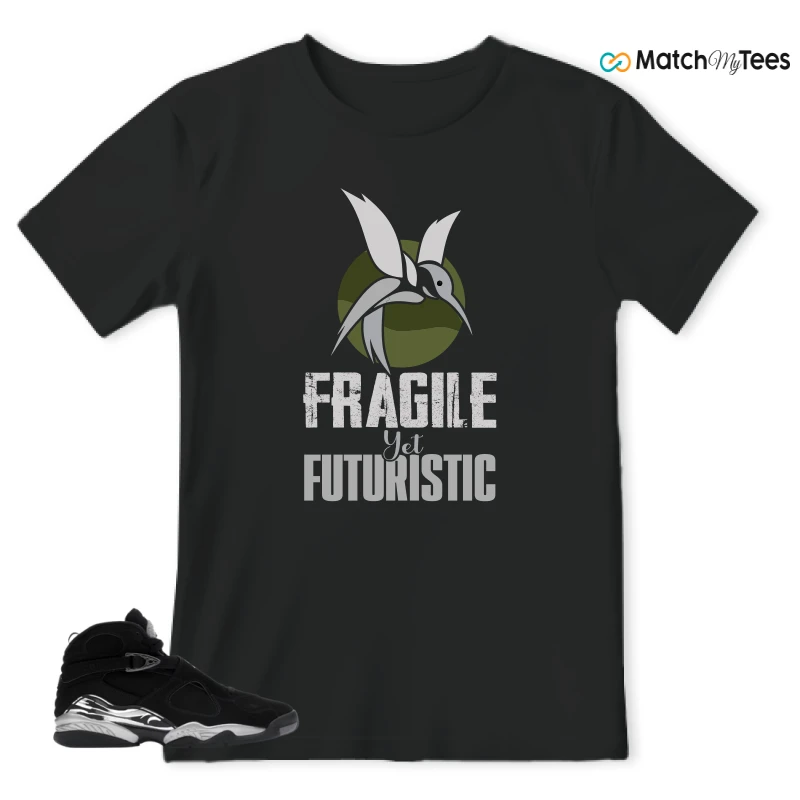 NIKE JORDAN 8 RETRO CHROME (2026) SNEAKER Matching Tees t-shirt