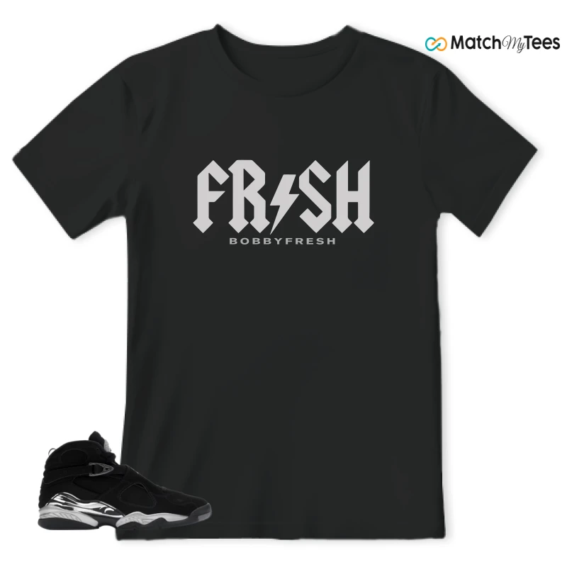 NIKE JORDAN 8 RETRO CHROME (2026) SNEAKER Matching Tees t-shirt