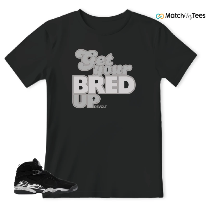 NIKE JORDAN 8 RETRO CHROME (2026) SNEAKER Matching Tees t-shirt