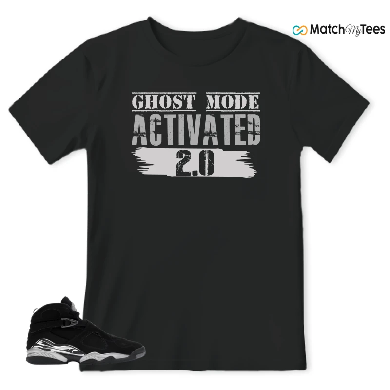 NIKE JORDAN 8 RETRO CHROME (2026) SNEAKER Matching Tees t-shirt
