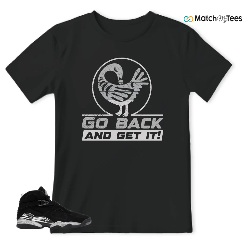 NIKE JORDAN 8 RETRO CHROME (2026) SNEAKER Matching Tees t-shirt