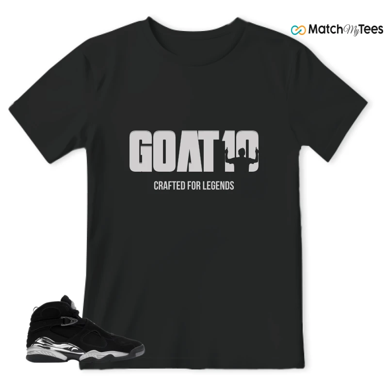 NIKE JORDAN 8 RETRO CHROME (2026) SNEAKER Matching Tees t-shirt