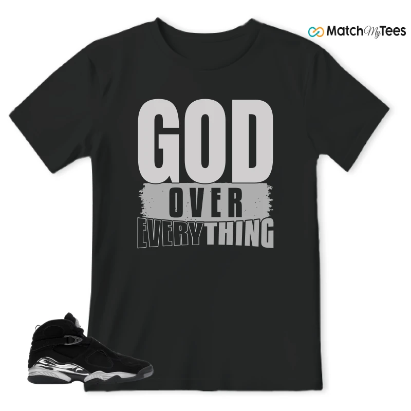 NIKE JORDAN 8 RETRO CHROME (2026) SNEAKER Matching Tees t-shirt