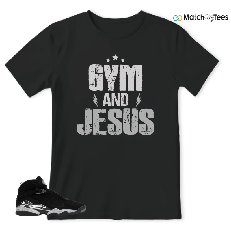 NIKE JORDAN 8 RETRO CHROME (2026) SNEAKER Matching Tees t-shirt