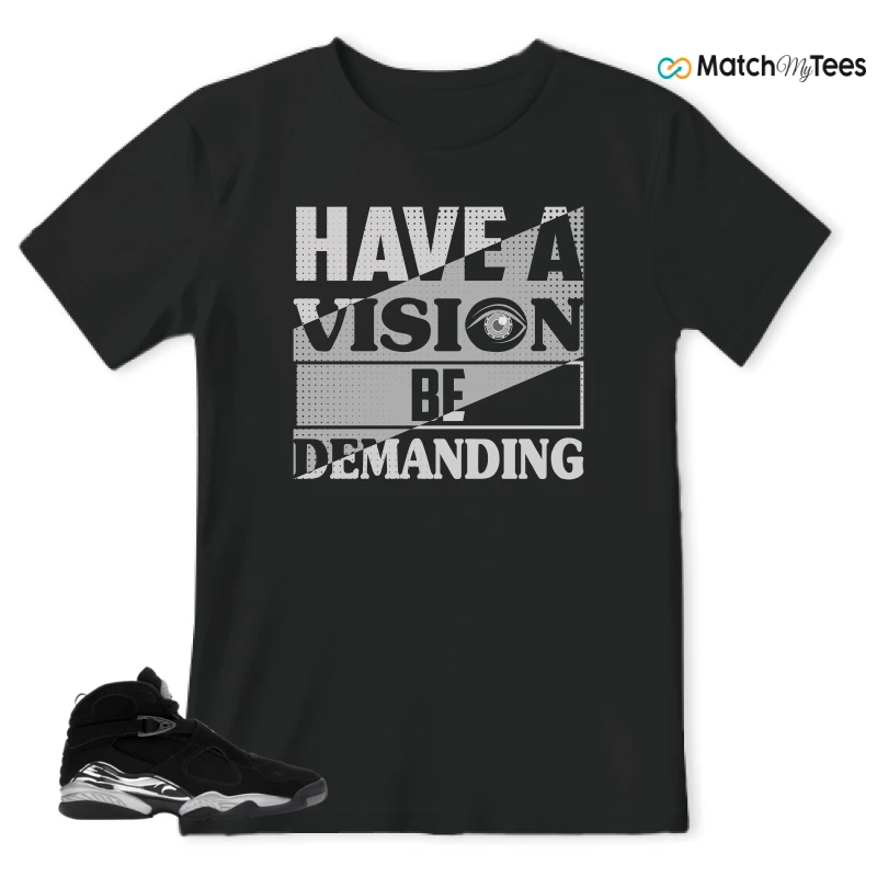 NIKE JORDAN 8 RETRO CHROME (2026) SNEAKER Matching Tees t-shirt