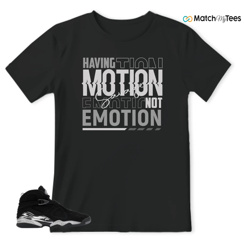 NIKE JORDAN 8 RETRO CHROME (2026) SNEAKER Matching Tees t-shirt