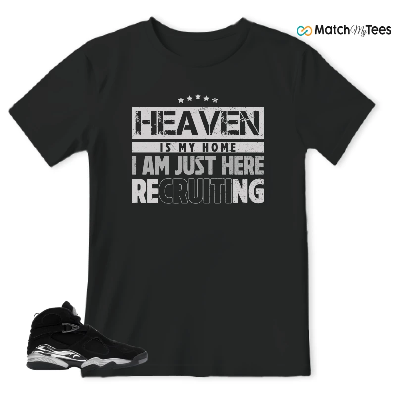 NIKE JORDAN 8 RETRO CHROME (2026) SNEAKER Matching Tees t-shirt