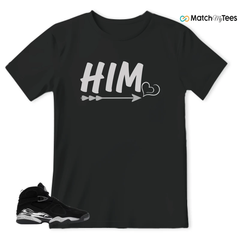 NIKE JORDAN 8 RETRO CHROME (2026) SNEAKER Matching Tees t-shirt