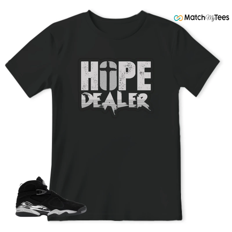 NIKE JORDAN 8 RETRO CHROME (2026) SNEAKER Matching Tees t-shirt