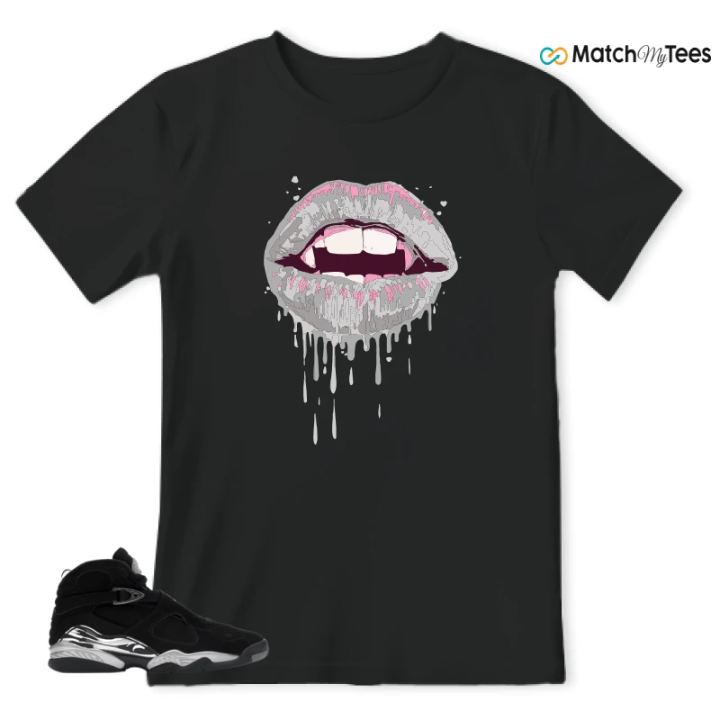 NIKE JORDAN 8 RETRO CHROME (2026) SNEAKER Matching Tees t-shirt