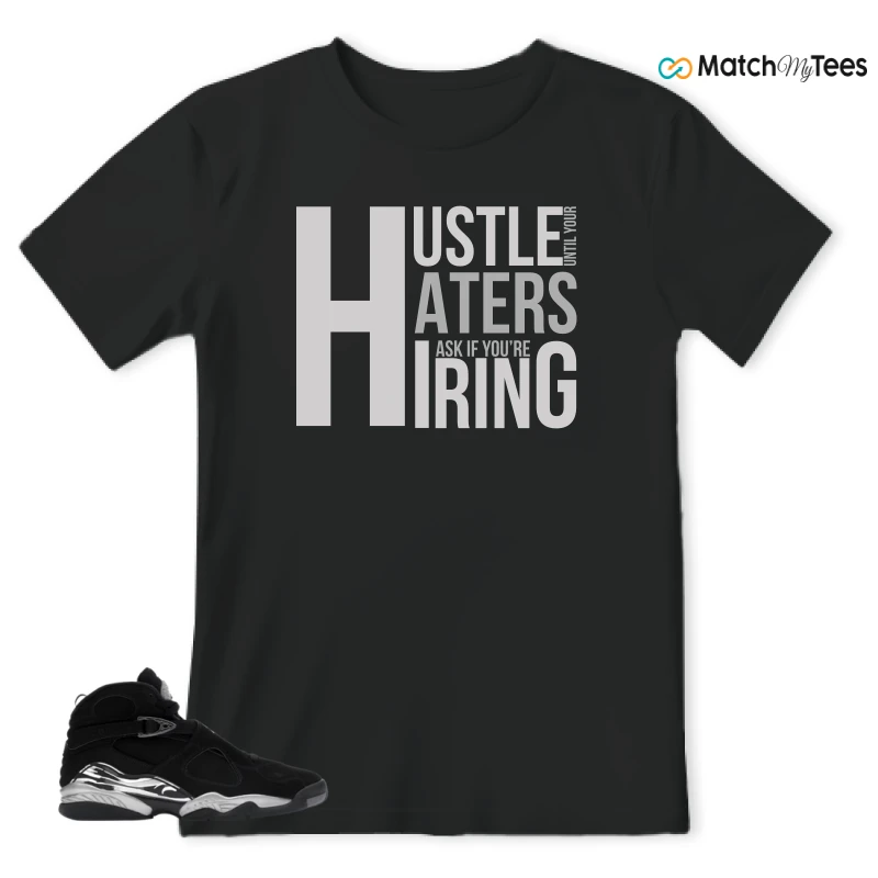 NIKE JORDAN 8 RETRO CHROME (2026) SNEAKER Matching Tees t-shirt