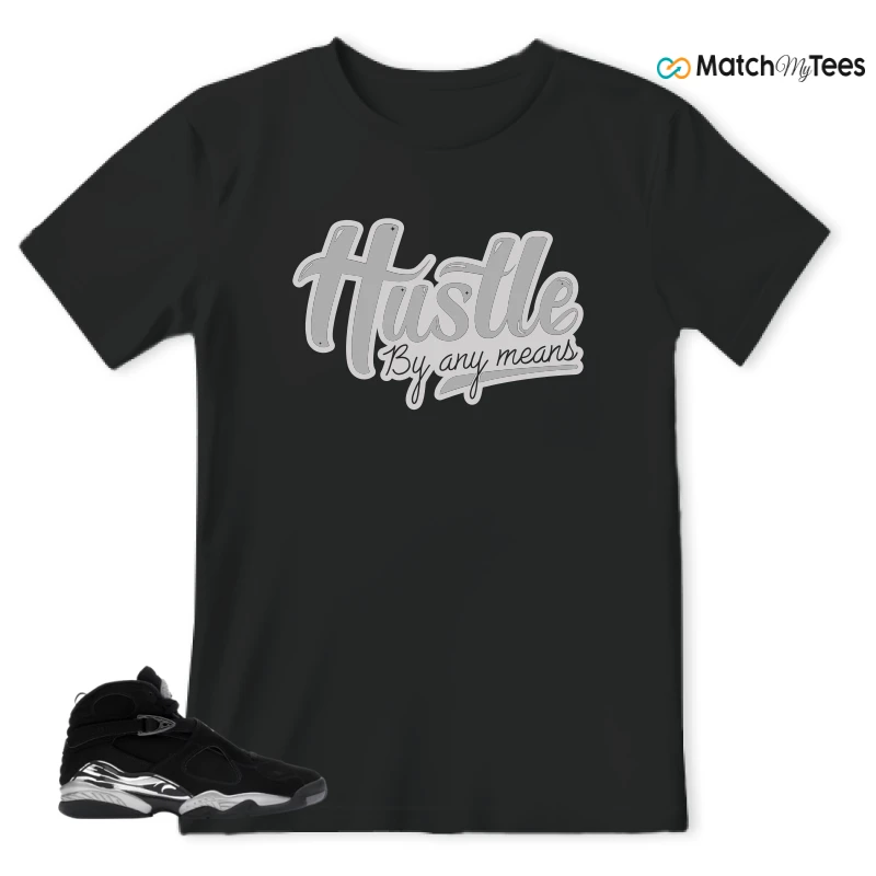 NIKE JORDAN 8 RETRO CHROME (2026) SNEAKER Matching Tees t-shirt