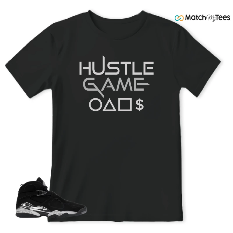 NIKE JORDAN 8 RETRO CHROME (2026) SNEAKER Matching Tees t-shirt