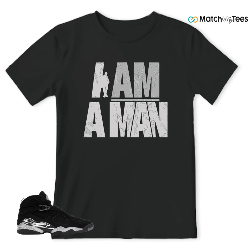 NIKE JORDAN 8 RETRO CHROME (2026) SNEAKER Matching Tees t-shirt