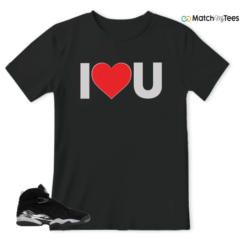 NIKE JORDAN 8 RETRO CHROME (2026) SNEAKER Matching Tees t-shirt