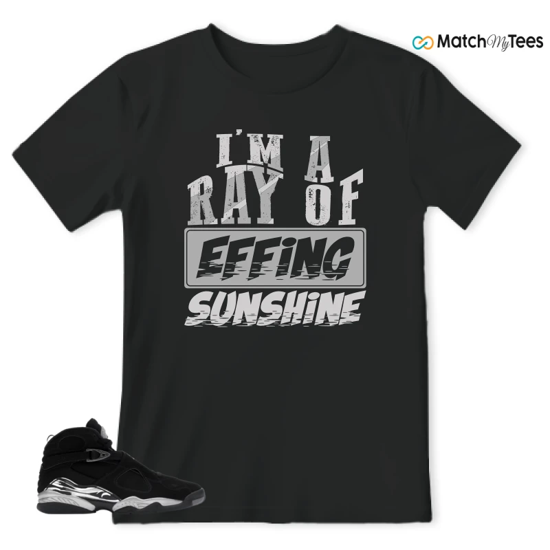 NIKE JORDAN 8 RETRO CHROME (2026) SNEAKER Matching Tees t-shirt