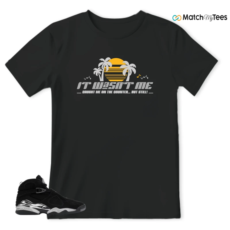 NIKE JORDAN 8 RETRO CHROME (2026) SNEAKER Matching Tees t-shirt