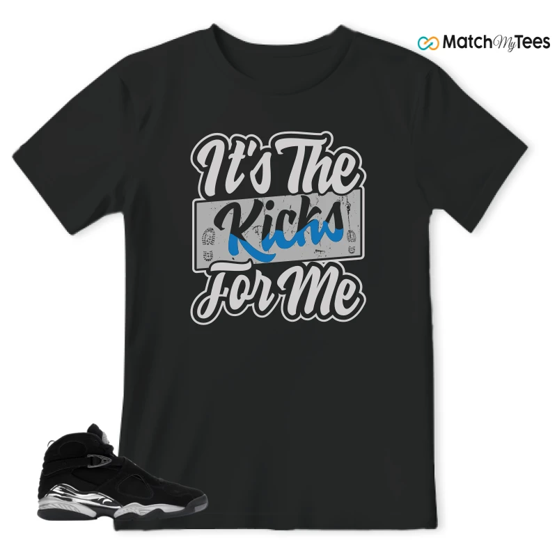 NIKE JORDAN 8 RETRO CHROME (2026) SNEAKER Matching Tees t-shirt
