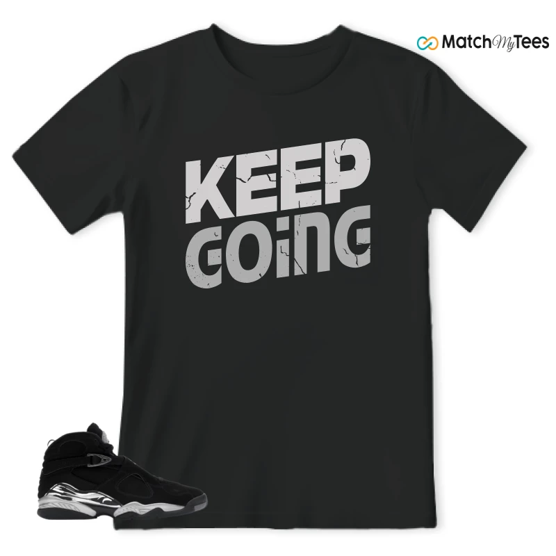 NIKE JORDAN 8 RETRO CHROME (2026) SNEAKER Matching Tees t-shirt