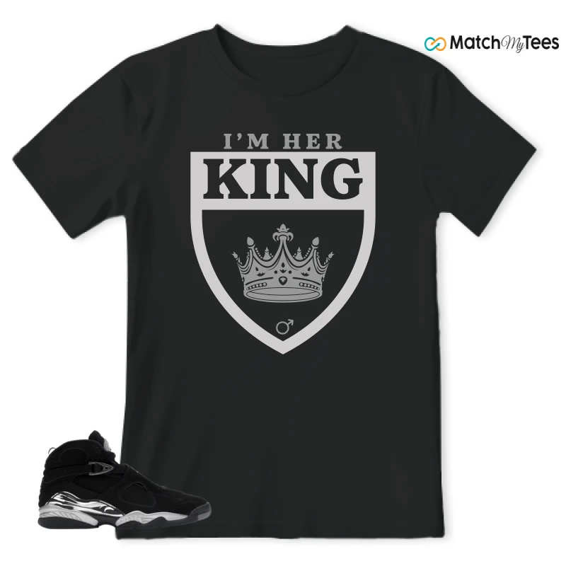 NIKE JORDAN 8 RETRO CHROME (2026) SNEAKER Matching Tees t-shirt
