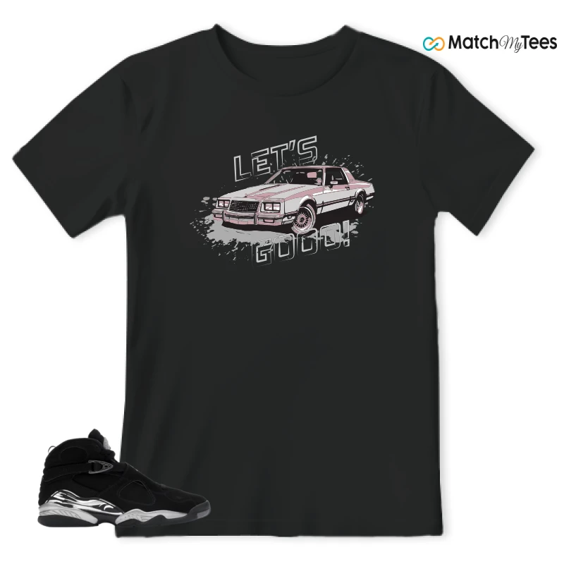NIKE JORDAN 8 RETRO CHROME (2026) SNEAKER Matching Tees t-shirt
