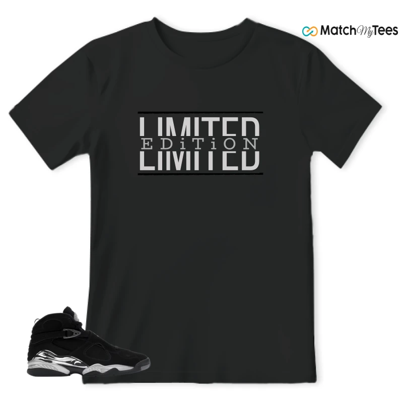 NIKE JORDAN 8 RETRO CHROME (2026) SNEAKER Matching Tees t-shirt