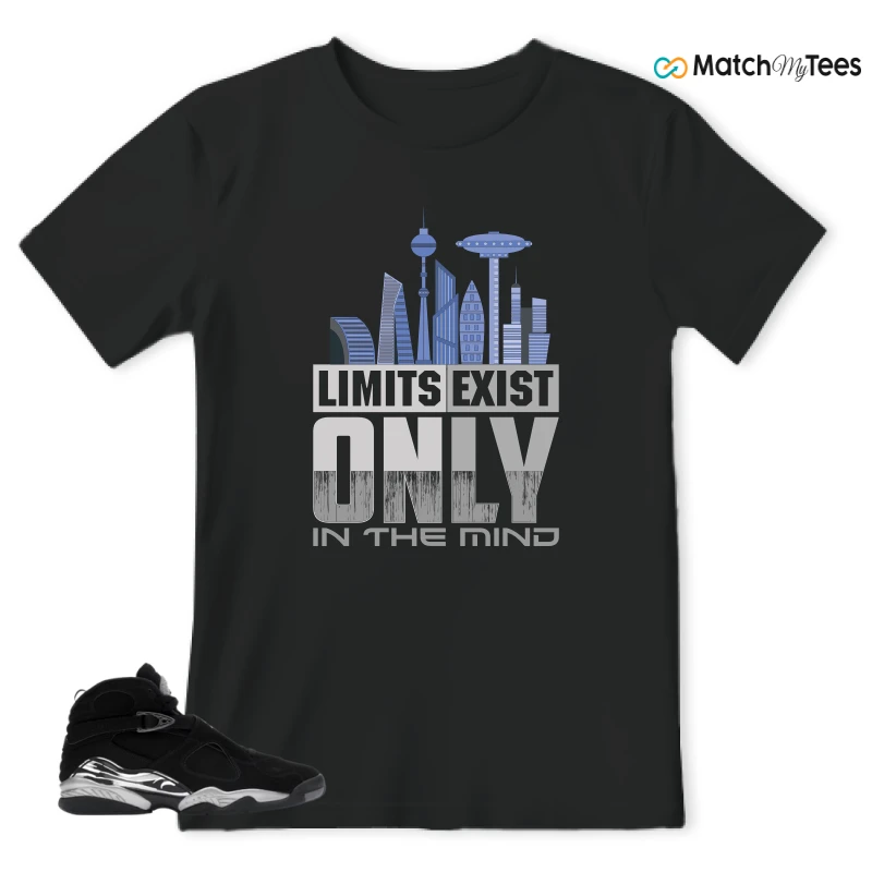 NIKE JORDAN 8 RETRO CHROME (2026) SNEAKER Matching Tees t-shirt